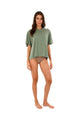 SUNNY GREEN WELL SUNG OVERSIZE T-SHIRT