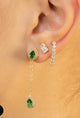 Emerald Double Stud Chain