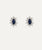 Sapphire Silver Studs
