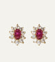 Maxi Rubi Studs Gold