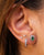 Flower Rubi Studs