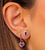 Heart Hoops Rubi & Silver