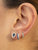 Maxi Sapphire Gold Studs