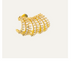 Seashell Gold Studs