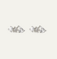 Mini Figure studs Silver