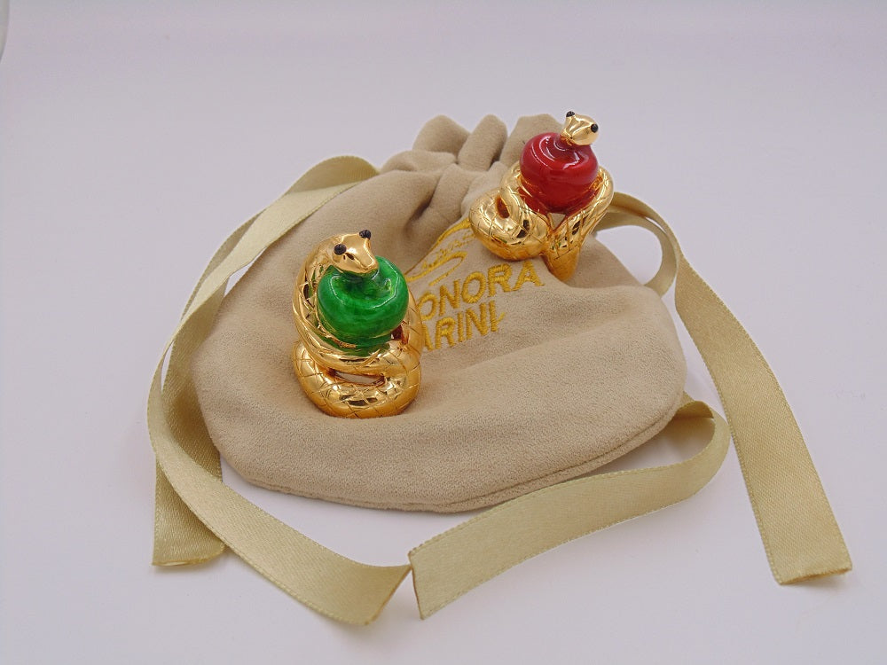 ANILLO PITON MANZANA