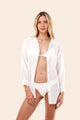 White Vera Lace Shirt