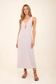 LILAC-SLIT-FRONT-DRESS