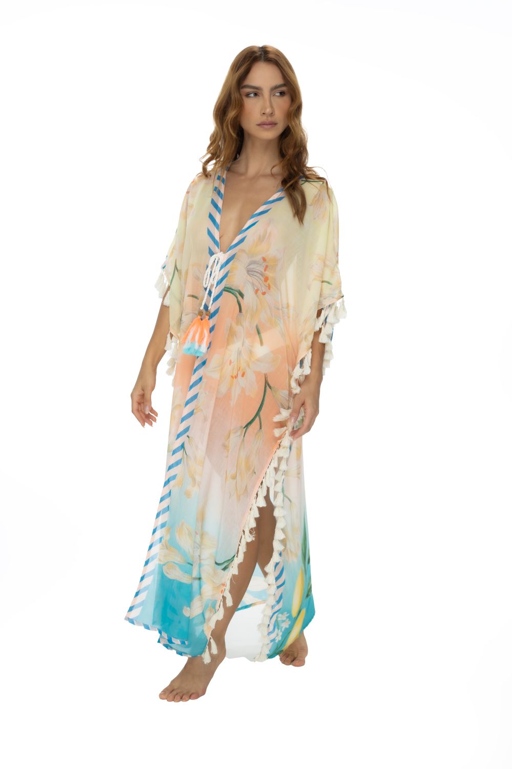 KIMONO LARGO DISEÑO LOCALIZADO