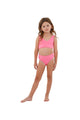 TEXTURED POSITANO SUNNY PINK  JAZZ KID SET