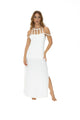VESTIDO LARGO MARFIL
