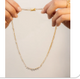 Classic Tennis Necklace Gold