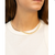 Irregular Tennis Necklace Gold