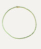 Emerald Tennis Necklace Gold