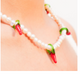 Pearls and Chili Necklace