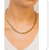 Hearts Necklace Green