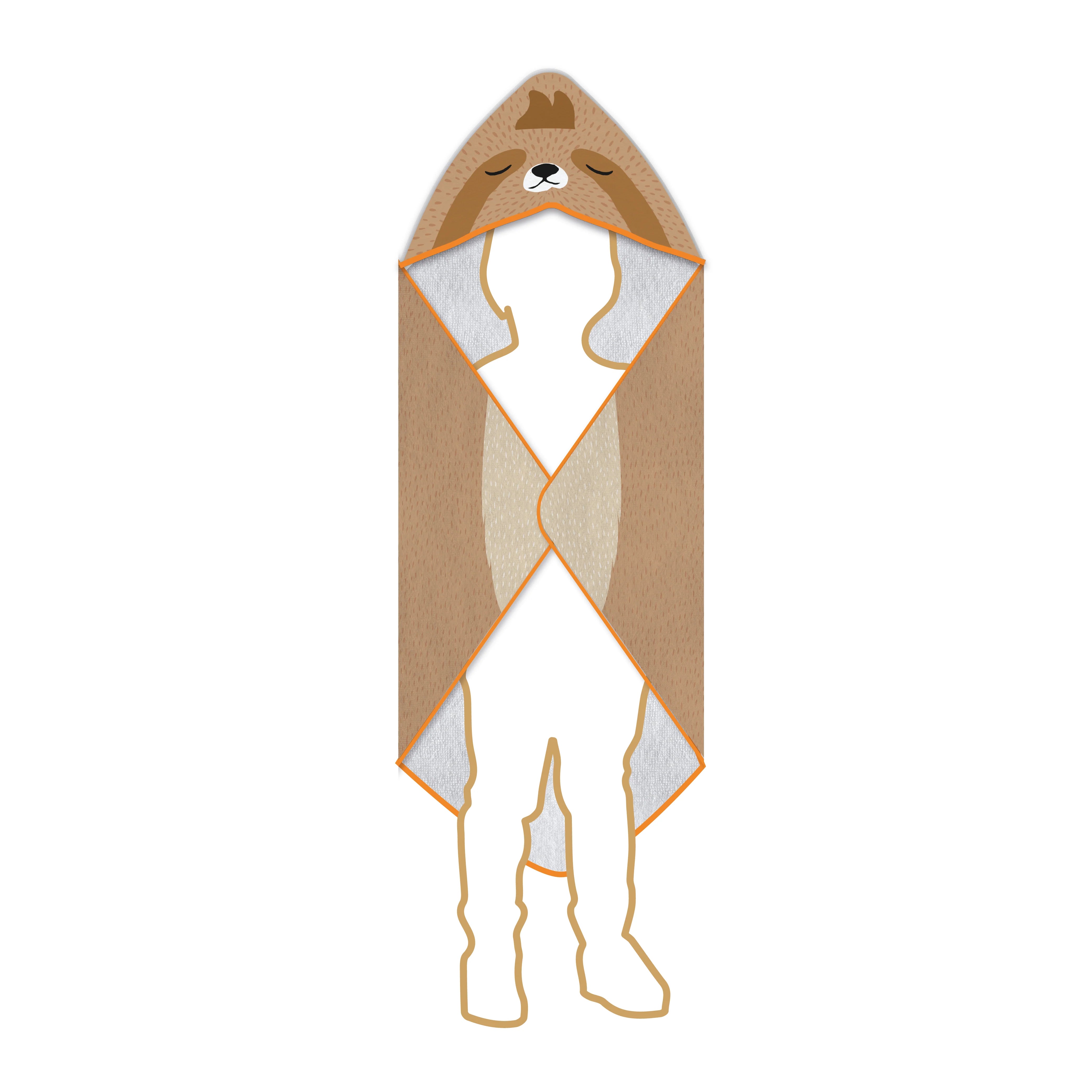 TOALLA BEBE CARA OSO SUBLIMADA