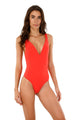 SUNNY RED BRAIDED MISHA ONE PIECE