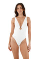 ECO WHITE MISHA HOOP ONE PIECE