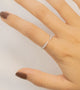 Simplicity Silver Zircon Ring