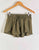SHORT ABIERTO VERDE MILITAR U