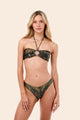 Jade Oasis Cast Bandeau Top