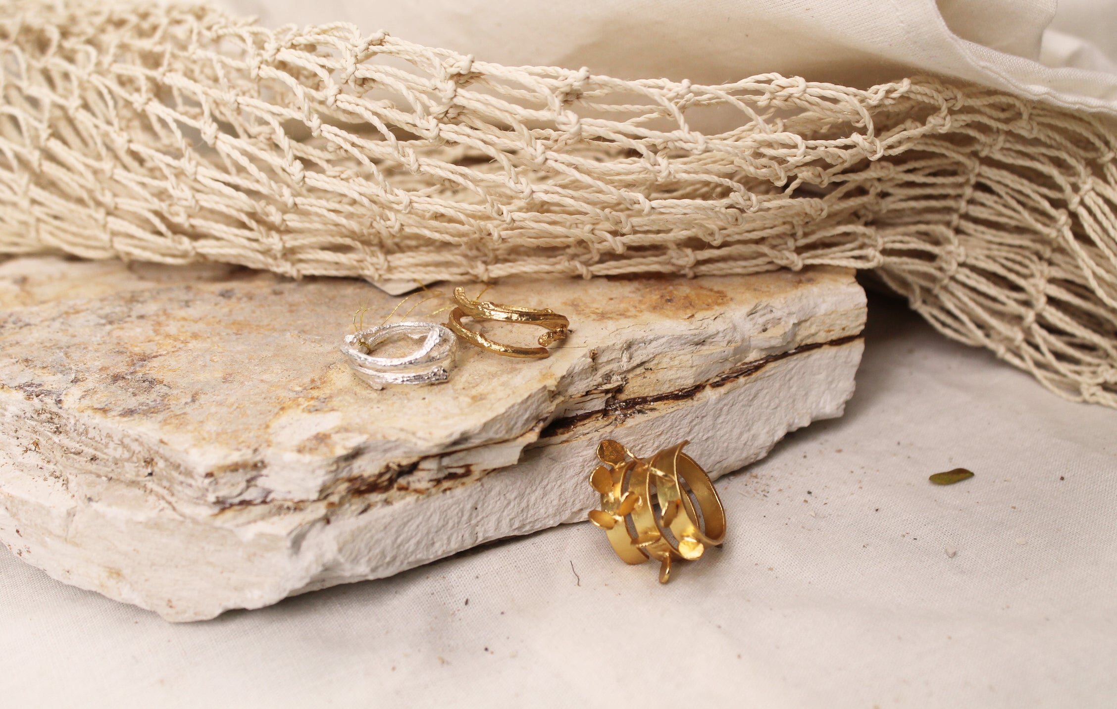 ANILLO CUERNO DE VENADO PLATA