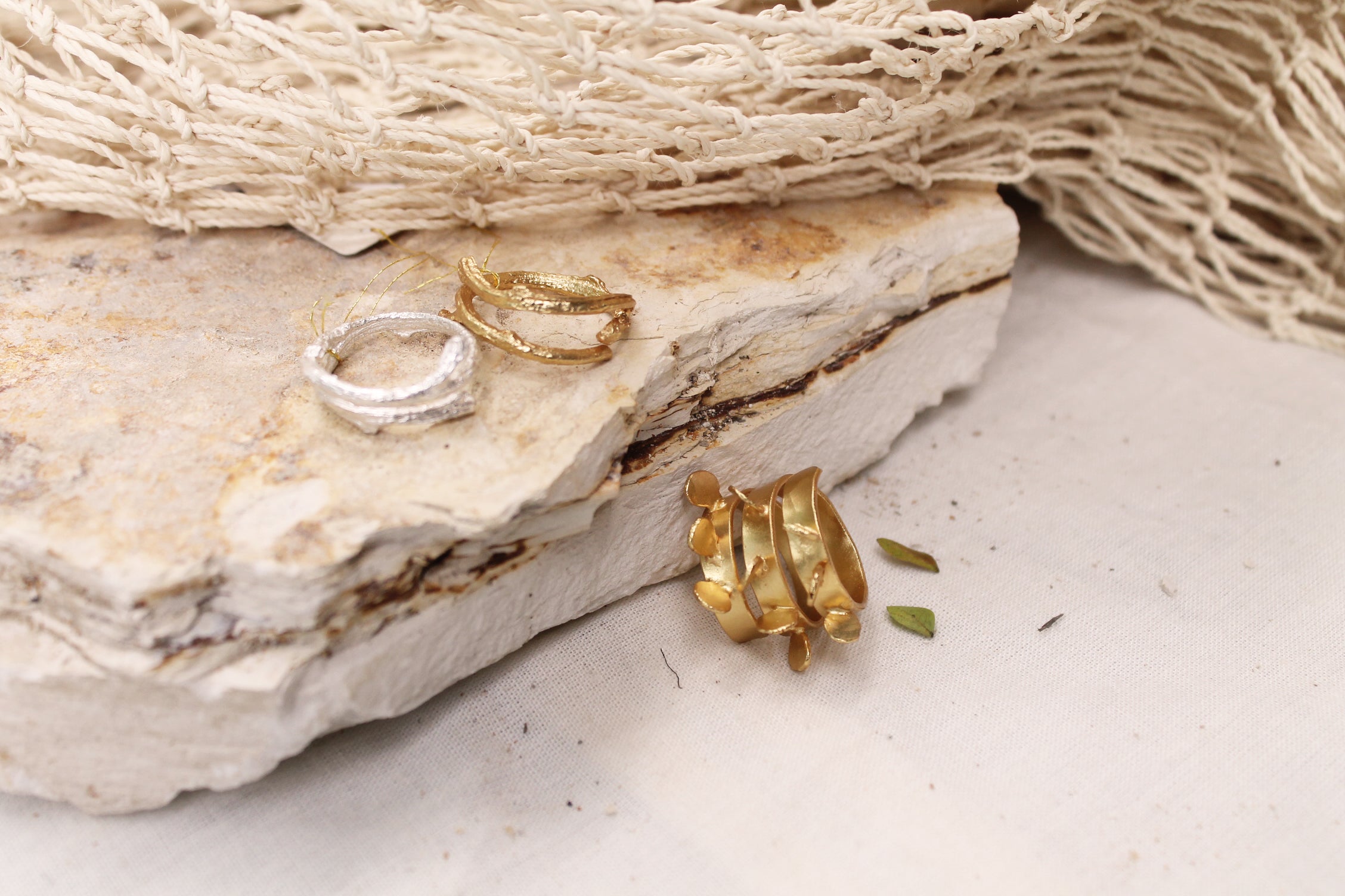 ANILLO CUERNO DE VENADO PLATA