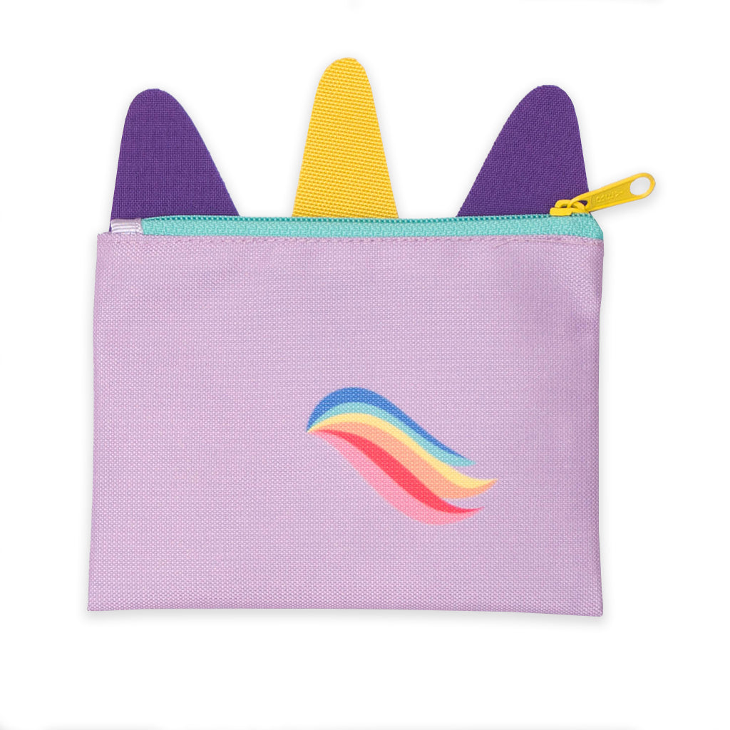 MONEDERO CON OREJAS UNICORNIO